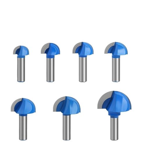12mm Shank Round Nose Two Flutes Router Bit Set for Woodworking Bit in Saudi Arabia