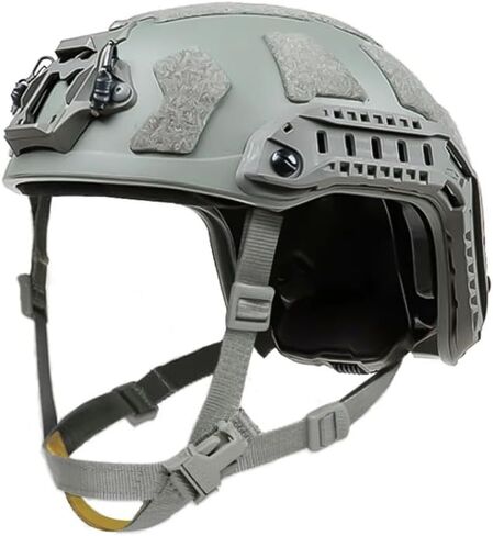 DLP Tactical Ballistic Helmet NIJ Level 3 Comparable | Military Grade | High Cut Fast Bump Helmet with Premium NVG Mount & ARC Rail | Enhanced Padding | Ops Core Style - Impax Extreme MaxDefense in Kuwait