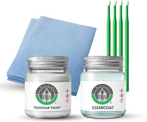 ERA Paints WA8624/GAZ - Olympic White for CHEVROLET Exact Match Automotive Touch Up Paint Spray - Essential Kit in Kuwait