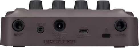 Zoom A1 معالج متعدد التأثيرات لأربعة أدوات صوتية مع محول طاقة AD-16 in Saudi Arabia