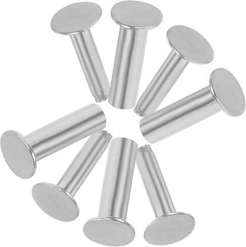 Zerodeko 4 Pairs Stainless Steel Knife Handle Rivets - Diy Replacement Kit For Wooden Grip Fixing - Kitchen Knife Handle Repair Fastening Tool in Saudi Arabia