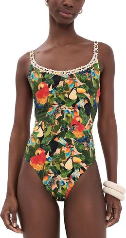 FARM Rio Women's Bird Leaves One Piece in Kuwait