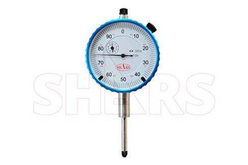 Shars 176 LBS Flexible Magnetic Base Indicator Holder with Speed-Set Fine Adjustment + 1" Dial Indicator 202-7962(202-7935+303-3111S) P] in Saudi Arabia