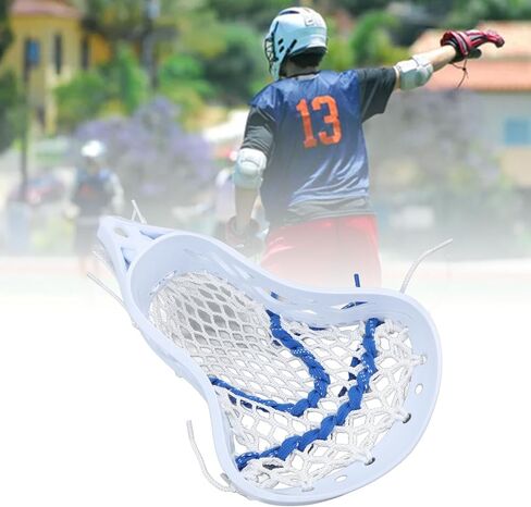 Nylon Lacrosse Head Wear-resistant Easy to Install and Control for Training, Competition Strung Lacrosse Stick Heads in Kuwait