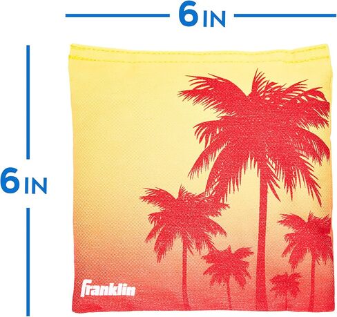 حقائب Franklin Sports Cornhole - ألوان متعددة - حقائب ذات حجم رسمي 5 بوصة × 5 بوصة أو 6 بوصة × 6 بوصة in Saudi Arabia