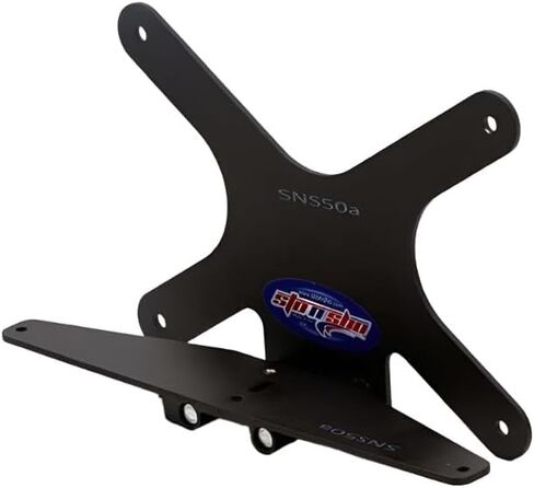 STO N SHO Front License Plate Bracket Compatible with 2014-2019 C7 Corvette Stingray and Grand Sport w/out factory ground effects (SNS50) in Kuwait