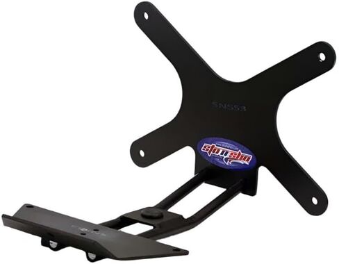 STO N SHO Front License Plate Bracket Compatible with 2014-2019 C7 Corvette Stingray and Grand Sport w/out factory ground effects (SNS50) in Kuwait