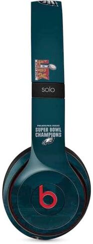 Skinit Decal Audio Skin Compatible with Beats Solo 3 Wireless - Officially Licensed NFL Philadelphia Eagles Distressed Design in Saudi Arabia