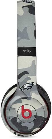 Skinit Decal Audio Skin Compatible with Beats Solo 3 Wireless - Officially Licensed NFL Philadelphia Eagles Distressed Design in Saudi Arabia