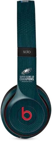 Skinit Decal Audio Skin Compatible with Beats Solo 3 Wireless - Officially Licensed NFL Philadelphia Eagles Distressed Design in Saudi Arabia