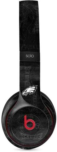 Skinit Decal Audio Skin Compatible with Beats Solo 3 Wireless - Officially Licensed NFL Philadelphia Eagles Distressed Design in Saudi Arabia