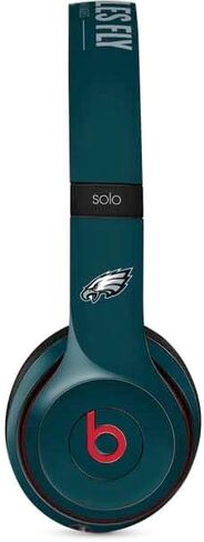 Skinit Decal Audio Skin Compatible with Beats Solo 3 Wireless - Officially Licensed NFL Philadelphia Eagles Distressed Design in Saudi Arabia
