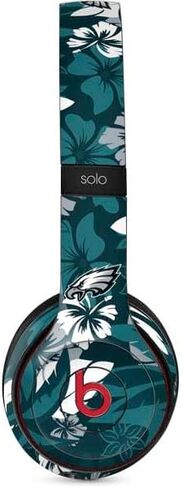 Skinit Decal Audio Skin Compatible with Beats Solo 3 Wireless - Officially Licensed NFL Philadelphia Eagles Distressed Design in Saudi Arabia