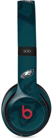 Skinit Decal Audio Skin Compatible with Beats Solo 3 Wireless - Officially Licensed NFL Philadelphia Eagles Distressed Design in Saudi Arabia