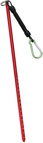 Portable Aluminum Scuba Diving Pointer Rod Stick Tank with Bolt Snap, Lightweight, Red in Kuwait