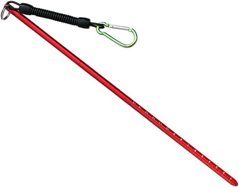 Portable Aluminum Scuba Diving Pointer Rod Stick Tank with Bolt Snap, Lightweight, Red in Kuwait