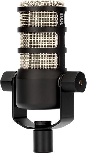 ميكروفون البث الديناميكي Rode PodMic Cardioid مع ذراع ميكروفون StreamEye BOOMARM1 وفلتر بوب وكابل XLR in Saudi Arabia