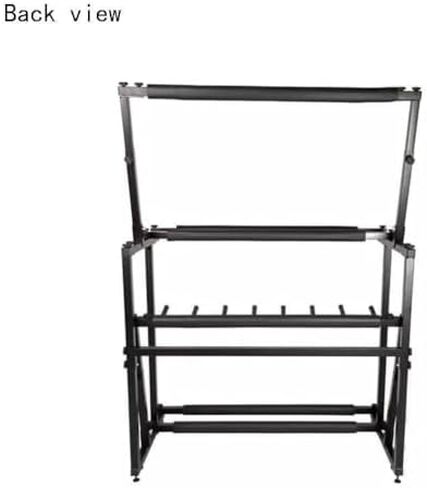 Floor-Standing Tennis Racket Rack, Heavy Duty Steel Tennis Rackets/Badminton Rackets Storage Rack, Height Adjustable, Violin/Guitar Display Stand in Saudi Arabia