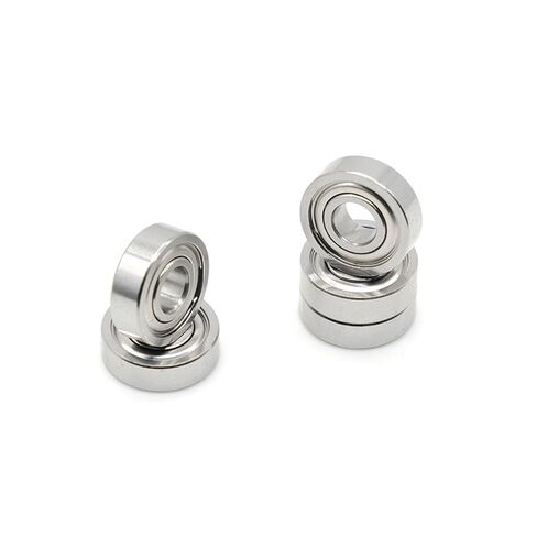 10 قطعة S695ZZ محامل مصغرة ABEC-7 محامل الفولاذ المقاوم للصدأ 5x13x4mm 440C in Saudi Arabia