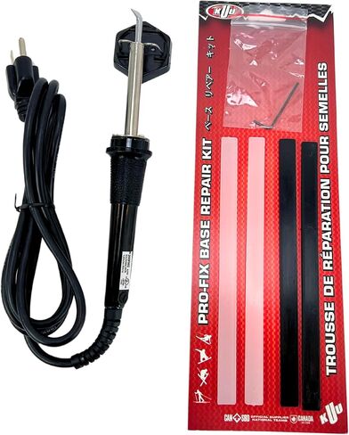 Kuu Ski Base Repair Kit - Pro-Fix from KUU, Skis and Snowboard Repair Kit, Fix Cracked Base on Downhill Skis, Keep Tuning Gear Ready for Any Tune and Repair Need in Kuwait