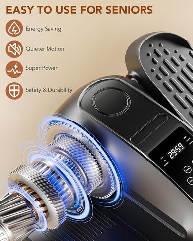 Under Desk Elliptical Exercise Machine, Electric Leg Exerciser As Seen On TV, 12 Speed Foot Exerciser While Sitting for Seniors, Portable Mini Seated Pedal Exerciser for Home Office in Kuwait