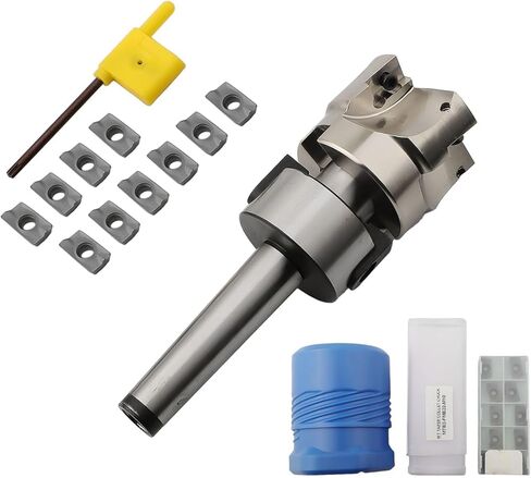 Ten Pcs of APMT1604 Carbide rts in The MT2 M10 Shank 400R Face Milling Tool Kit in Saudi Arabia