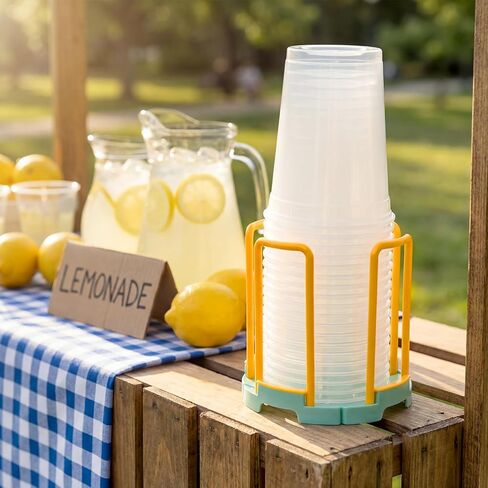 قطعتان من حامل الأكواب البلاستيكي القابل للسحب لحامل عصير الليمون، منظم سطح الطاولة قابل للتوسيع يناسب الأكواب القياسية والأوعية الصغيرة ورف تصريف الأطباق وصينية تخزين لمطعم خزانة المطبخ in Kuwait