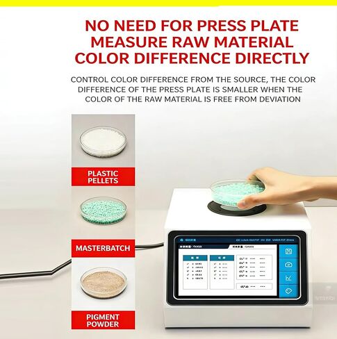مقياس ألوان القهوة الرقمي ماستر مع 30+ مؤشر تقييم الضوء D65/D50/C 30+ مصادر الضوء، فتحة 50 مم، تخزين البيانات 10000، 2 درجة/10 درجات، واجهة USB للمراقبين in Kuwait