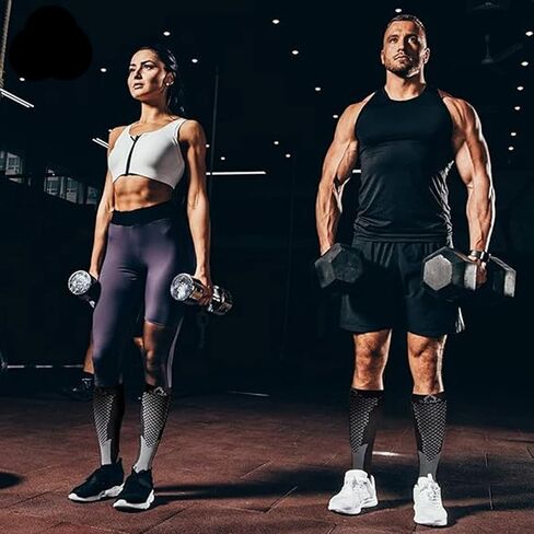 Compression Socks for Men, 20-30 mmHg Athletic Compression Socks for Men Running Hiking Sports in Saudi Arabia