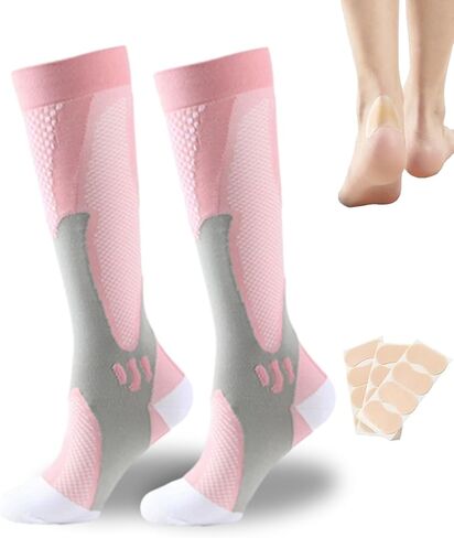 Compression Socks for Men, 20-30 mmHg Athletic Compression Socks for Men Running Hiking Sports in Saudi Arabia