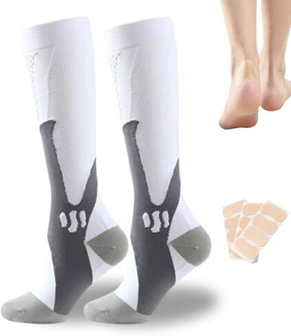 Compression Socks for Men, 20-30 mmHg Athletic Compression Socks for Men Running Hiking Sports in Saudi Arabia