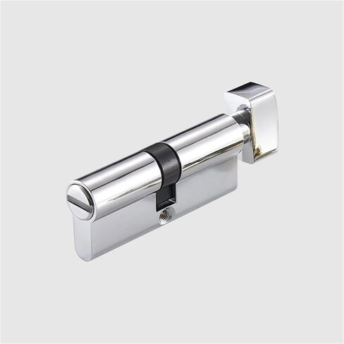 Cylinder Door Lock Barrel 75mm Brass Made 1Pcs(Gold-No Key) in Saudi Arabia
