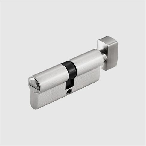 Cylinder Door Lock Barrel 75mm Brass Made 1Pcs(Gold-No Key) in Saudi Arabia