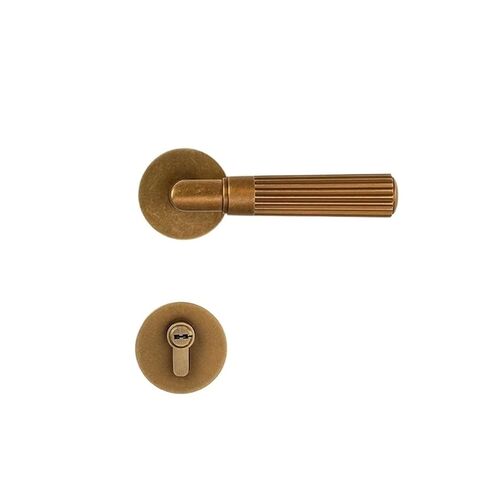 Brass Door Lock Set Retro Interior 1Pcs(Passage Lock) in Saudi Arabia