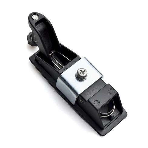 Cabinet Plane Lock Lever Panel Push Button with Compression Trigger Latch 1Pcs(35Short Pole Silver) in Saudi Arabia