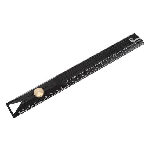 Aluminum Alloy Straight Ruler, 25cm Precision Scale Drafting Tool for Woodworking Drawing Measuring Professional Use in Saudi Arabia