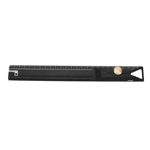 Aluminum Alloy Straight Ruler, 25cm Precision Scale Drafting Tool for Woodworking Drawing Measuring Professional Use in Saudi Arabia