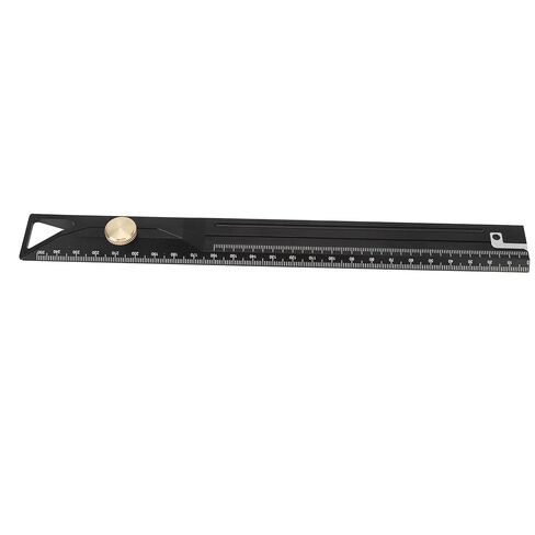 Aluminum Alloy Straight Ruler, 25cm Precision Scale Drafting Tool for Woodworking Drawing Measuring Professional Use in Saudi Arabia