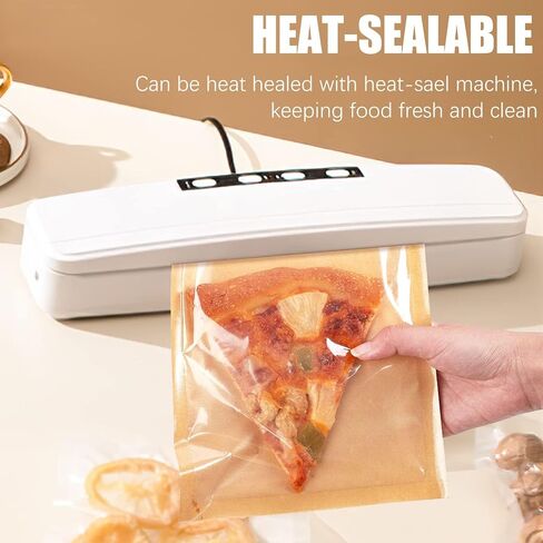 200 عبوة من أكياس الخبز القابلة للغلق بالحرارة مع نافذة، وأكياس الخبز المقاومة للدهون من ورق كرافت لتغليف البسكويت والدونات والمعجنات وغيرها من الهدايا (7.1 × 7.5 بوصة) in Kuwait