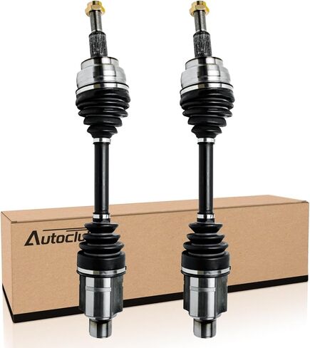 AUTOCLUB 66-3557 66-3558 AWD Front Left and Right CV Axle for 2005-2020 Chrysler 300, 2007-2020 Dodge Charger, 2005-2008 Dodge Magnum, 2017-2020 Dodge Challenger Left Right Side Assembly Replacement in Kuwait