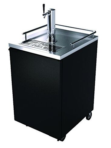 BK Resources 1 Door 1 Tower Direct Draw Draft Beer Cooler, 23-3/4" x 27-3/4" x 40-3/4" in Kuwait