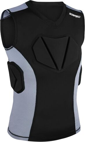 قميص صدر البيسبول الصخري مبطنة قميص ضغوط حشوة حشو الكرة اللينة in Kuwait