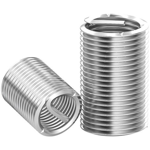 M18 x 2.5 304 إدراجات أسلاك الفولاذ المقاوم للصدأ، إدراجات مترابطة للخشب الصلب، إدراجات سلك هيليكويل الداخلية للأخشاب الصلبة، الأخشاب اللينة، الخشب الرقائقي والمركبات (1D) in Saudi Arabia