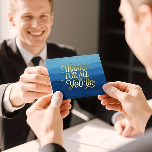 24 Pack Graduation Thank You Cards 2025 with Envelopes and Stickers, 4" x 6" Thick and Blank Grad Thank You Cards Notes for High School College, 6 Elegant Designs in Kuwait