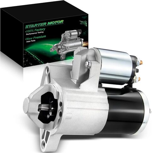 Starter Motor for: -nissan altima (base s sl sr sv) rogue (s sl sv) 2013 2014 2015 2015 2017 2018 2019 2.5L L4 12V 1.4kw 13 starter cw starter oe# m000TB0071 ، m000TB0072،23300-3ta0a ، 103517a7a in Kuwait