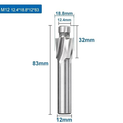 4 الناي كونتربور M3-M16 أداة الشق غاطسة حفرة 1 قطعة (12.4x18.8x12x83) in Kuwait