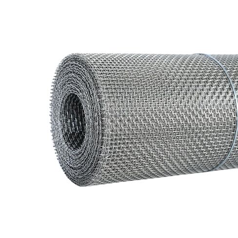 304 Stainless Steel Woven Wire Mesh, 10 Mesh Metal Screen (23.5" × 10 ft) in Kuwait