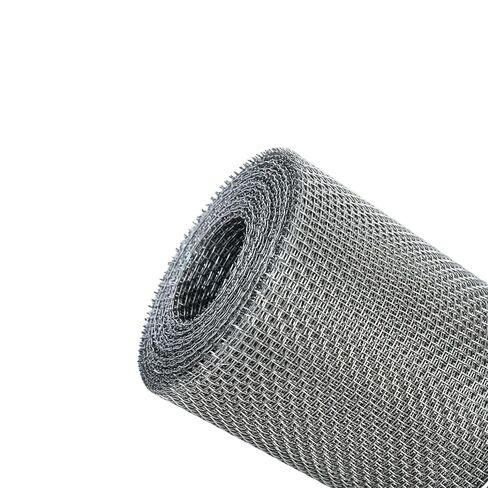 304 Stainless Steel Woven Wire Mesh, 10 Mesh Metal Screen (23.5" × 10 ft) in Kuwait