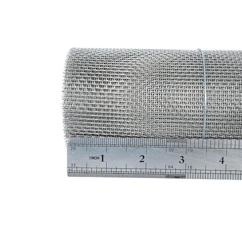 304 Stainless Steel Woven Wire Mesh, 10 Mesh Metal Screen (23.5" × 10 ft) in Kuwait