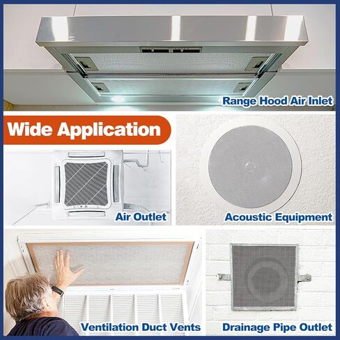 6 Pack Wire Mesh, ARRITZ 20 Mesh 304 Stainless Steel Mesh, 9.6"×11.8" in Kuwait